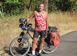 Yours Truly on a recent bike tour